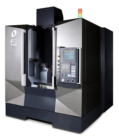 Vertical Machining Center Integrates 8mm Fine-Pitch Ballscrews and 0.05um as Standard Equipment